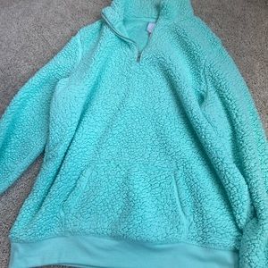 Quarter zip up sweater